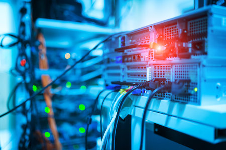 Storage servers in data room Domestic Room .