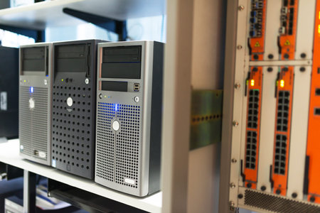 Storage servers in data room Domestic Room .