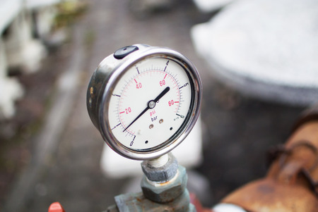 An Meter metering with soft light .の写真素材