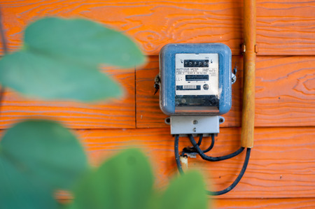 An Smart Meter in soft light .の写真素材