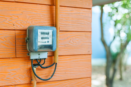 An Smart Meter in soft light .の写真素材