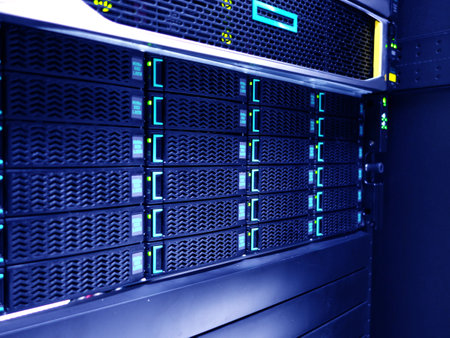 server computer should be high performance, stable, able to serve a large number of users.の写真素材