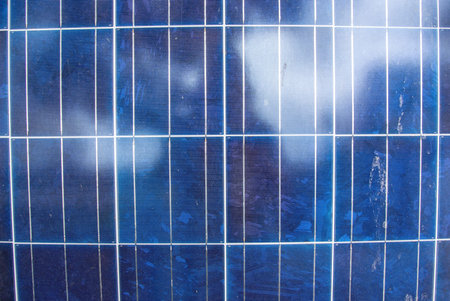 Solar panels are an attractive alternative energy source.の写真素材