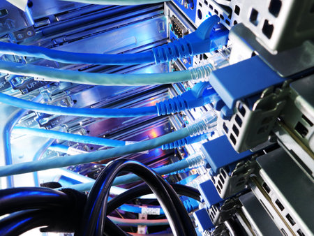 server computer should be high performance, stable, able to serve a large number of users.の写真素材