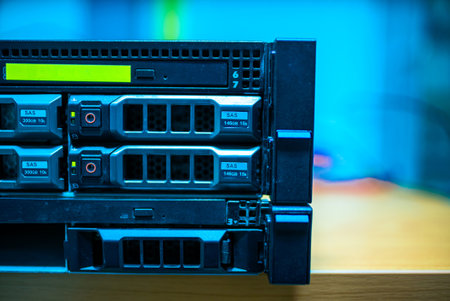 server computer should be high performance, stable, able to serve a large number of users.の写真素材