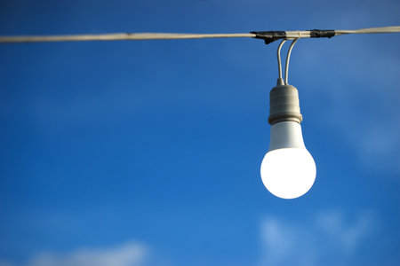 Light bulbs that express thoughts and ideasの写真素材