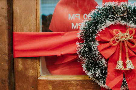 In ancient times, the Christmas tree meant a tree in paradise.の写真素材