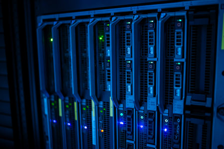 server computer should be high performance, stable, able to serve a large number of users.の写真素材
