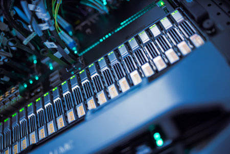 server computer should be high performance, stable, able to serve a large number of users.の写真素材