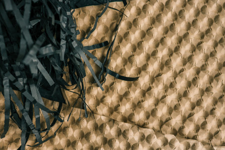 Craft set of goods for product packaging.の写真素材