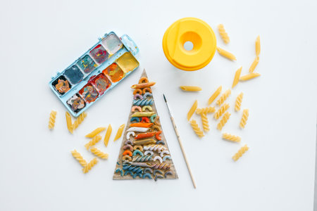 Sensory creative activity for children.の写真素材