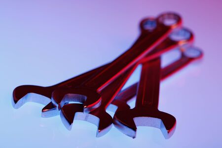 iron hardwareの写真素材