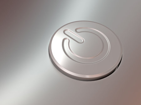 Metal Button on/off toggle
