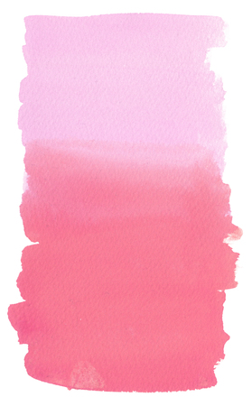 Watercolor Background Isolated Wash Gradient Pink, Blush, Redの写真素材