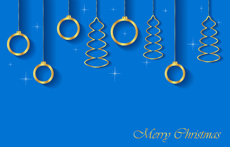 Merry Christmas background.のイラスト素材