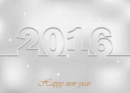 Happy New Year background for your invitation, festive poster.のイラスト素材