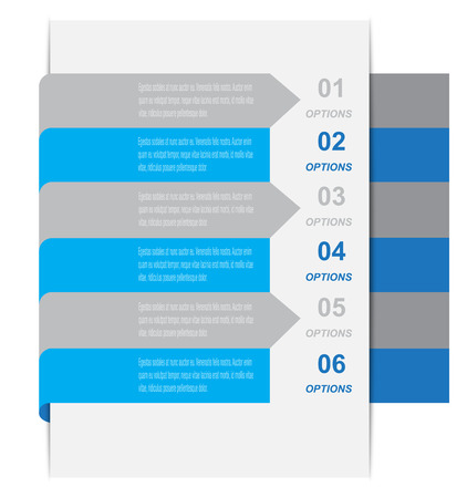 Infographic template design Ideal to display data and informations.のイラスト素材