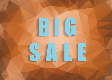 Big Sale background for your promotional posters, advertising shopping, discount banners.のイラスト素材