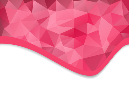 Polygons business cards template.のイラスト素材