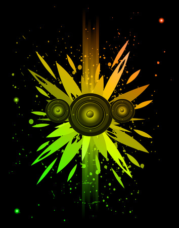 Disco club flayer.のイラスト素材