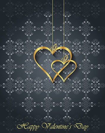 Valentine's day background.のイラスト素材