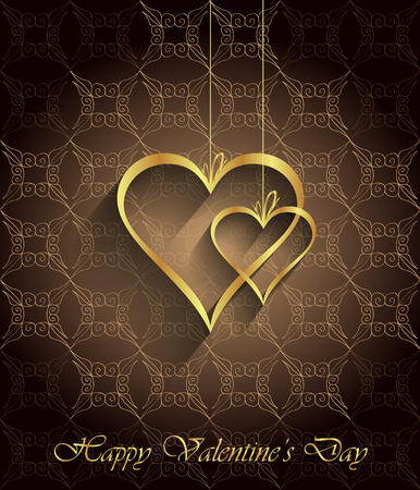 Valentine's day background.のイラスト素材