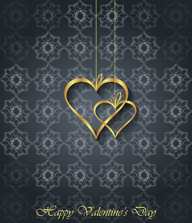 Valentine's day background.のイラスト素材