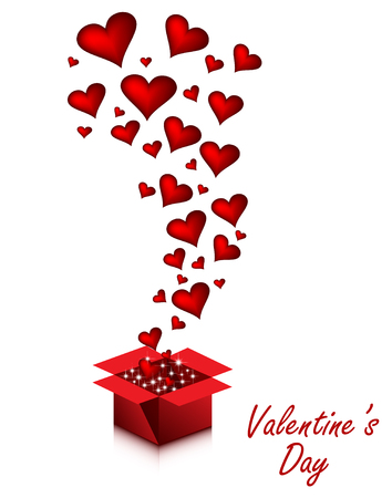 Happy Valentines day invitation on the dinner, background for flayer.のイラスト素材