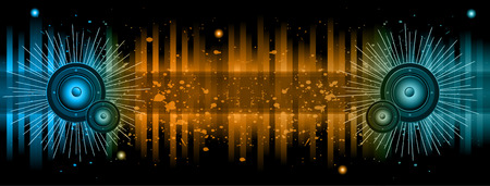 Disco club flayer.のイラスト素材