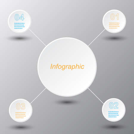 Info-graphic design template. Idea to display ranking and statistics.のイラスト素材
