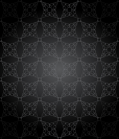 Seamlessly Wallpaper with dark color tones.のイラスト素材