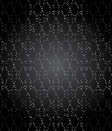 Seamlessly Wallpaper with dark color tones.のイラスト素材