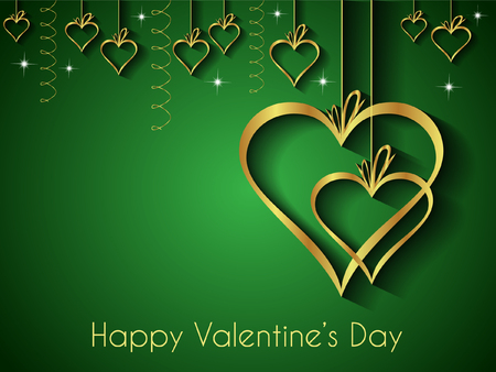 Happy Valentines day background for your invitations, festive posters, greetings cards.のイラスト素材