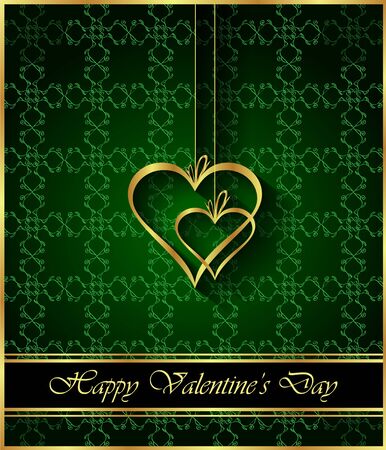 Happy Valentines day background for your invitations, festive posters, greetings cards.のイラスト素材