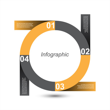 Info-graphic design template. Idea to display ranking and statistics.のイラスト素材