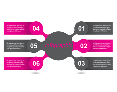 Info-graphic design template. Idea to display ranking and statistics.のイラスト素材