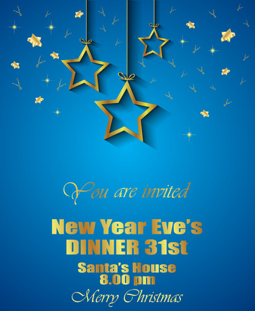 2019 Happy New Year background for your invitations, festive posters, greetings cards.のイラスト素材