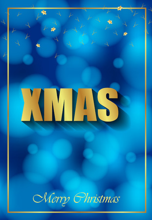 2019 Merry Christmas background for your invitations, festive posters, greetings cards.のイラスト素材