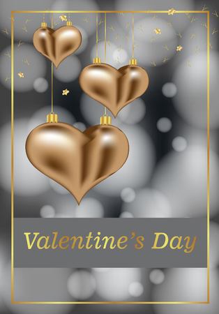 Happy Valentine's Day season for your invitations, festive posters, greeting cards.のイラスト素材