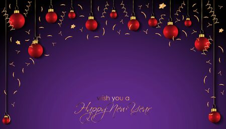 2020 Happy New Year background for your seasonal invitations, greetings cards or christmas.のイラスト素材