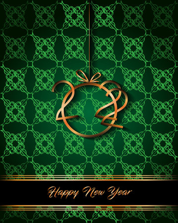 2022 Happy New Year background for your seasonal invitations, festive posters, greetings cards.のイラスト素材
