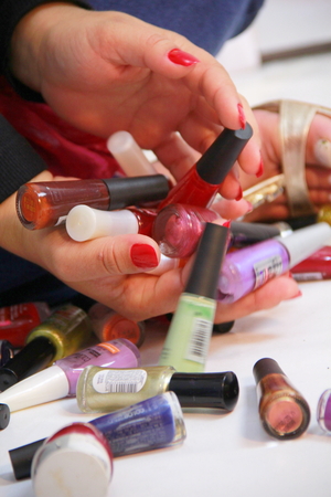 nail polishのeditorial素材