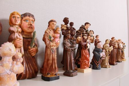 Saints sculpturesの写真素材