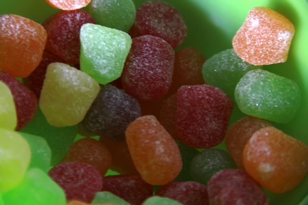 Sugar coated jelly beansの写真素材