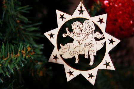 christmas tree decorationの写真素材
