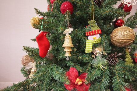 christmas tree decorationの写真素材