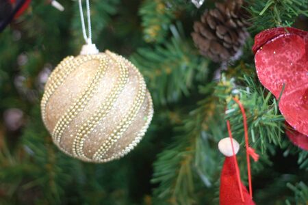 christmas tree decorationの写真素材