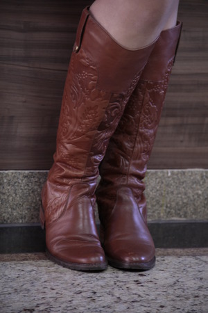 high bootsの写真素材