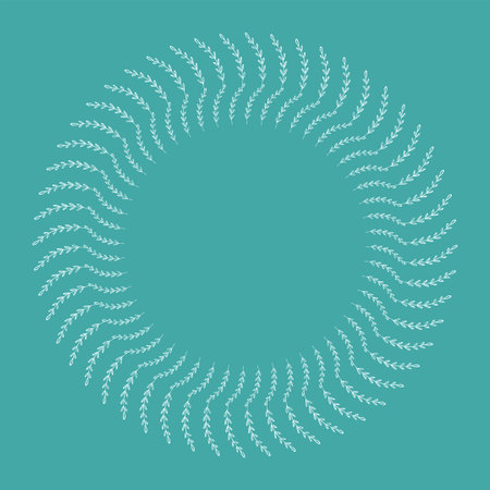 Natural vector frame. Gold leaves on white background. Template for greeting card, invitation, posterのイラスト素材