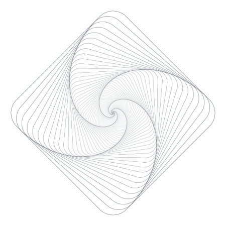 Vector square Guilloche elements for certificate or diplomaのイラスト素材
